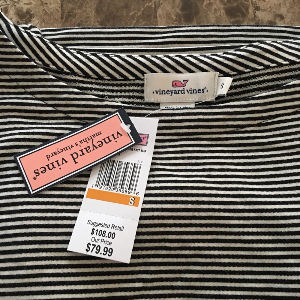 Vineyard Vines Embellished knit top